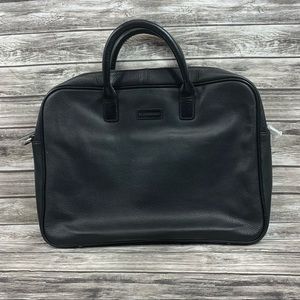 Blackbook Laptop Bag with Shoulder Strap color Black.